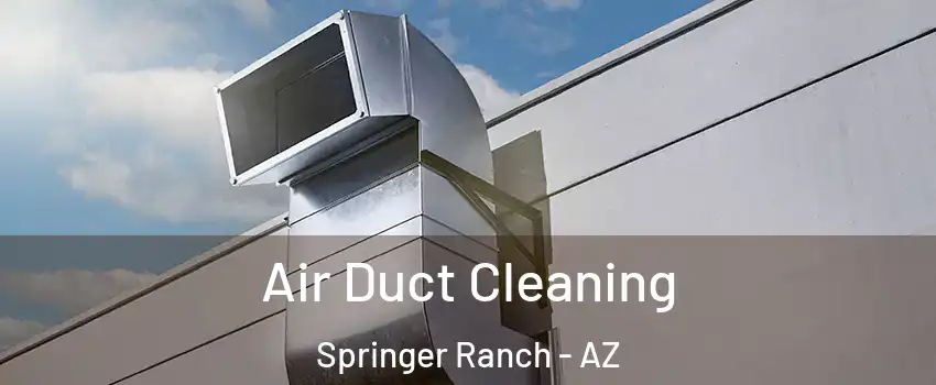 Air Duct Cleaning Springer Ranch - AZ