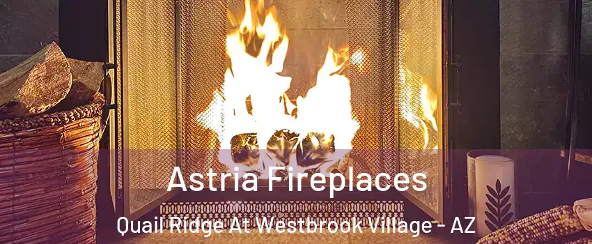 Astria Fireplaces Quail Ridge At Westbrook Village - AZ