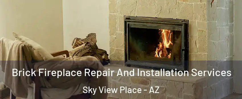 Brick Fireplace Repair And Installation Services Sky View Place - AZ