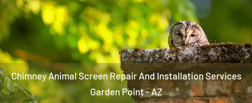 Chimney Animal Screen Repair And Installation Services Garden Point - AZ