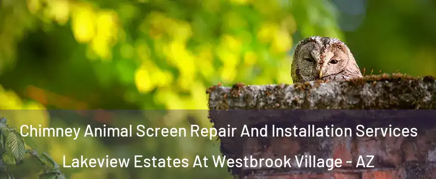Chimney Animal Screen Repair And Installation Services Lakeview Estates At Westbrook Village - AZ