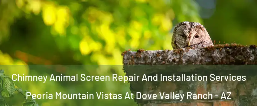 Chimney Animal Screen Repair And Installation Services Peoria Mountain Vistas At Dove Valley Ranch - AZ
