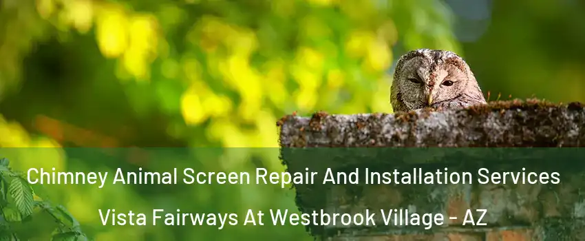 Chimney Animal Screen Repair And Installation Services Vista Fairways At Westbrook Village - AZ