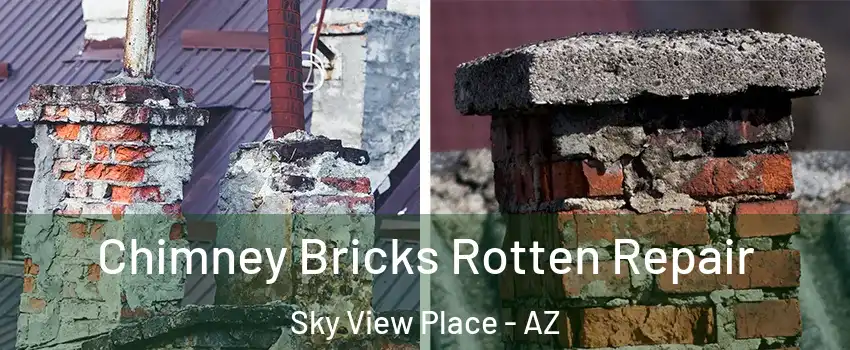 Chimney Bricks Rotten Repair Sky View Place - AZ