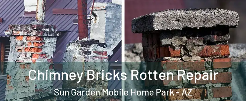 Chimney Bricks Rotten Repair Sun Garden Mobile Home Park - AZ