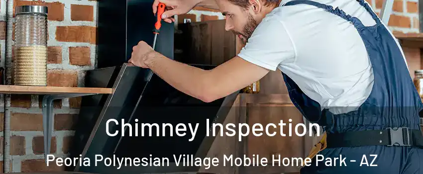 Chimney Inspection Peoria Polynesian Village Mobile Home Park - AZ