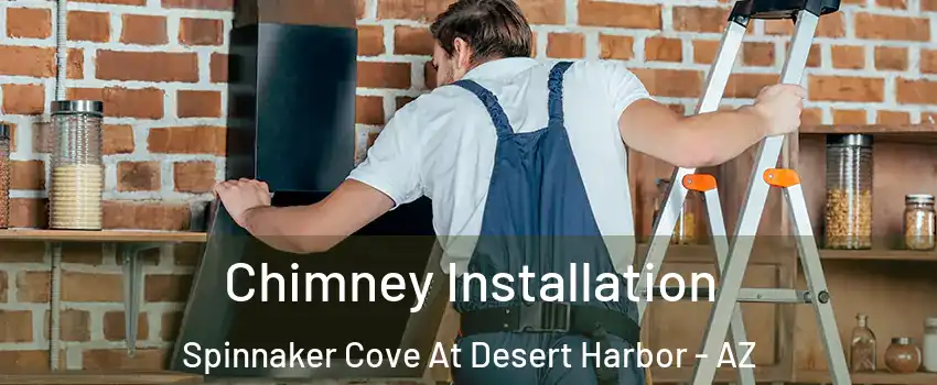 Chimney Installation Spinnaker Cove At Desert Harbor - AZ