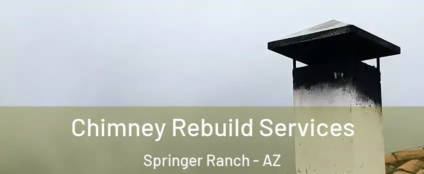 Chimney Rebuild Services Springer Ranch - AZ