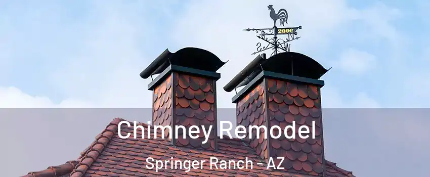 Chimney Remodel Springer Ranch - AZ