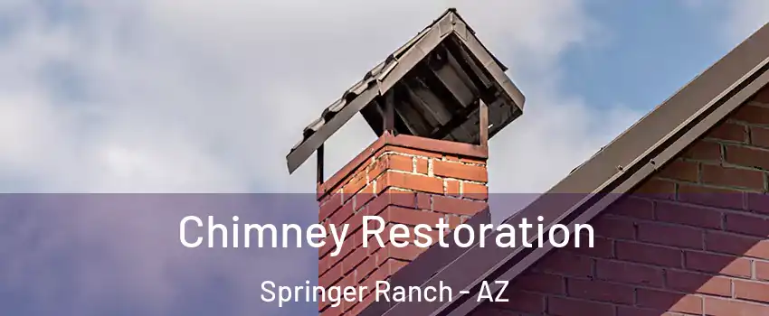 Chimney Restoration Springer Ranch - AZ