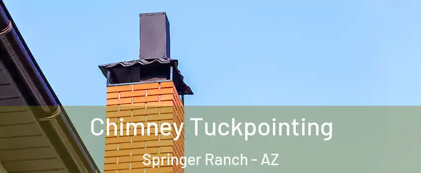 Chimney Tuckpointing Springer Ranch - AZ