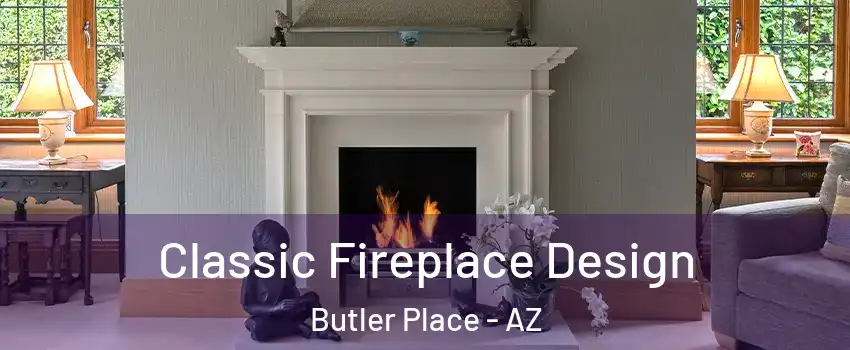 Classic Fireplace Design Butler Place - AZ