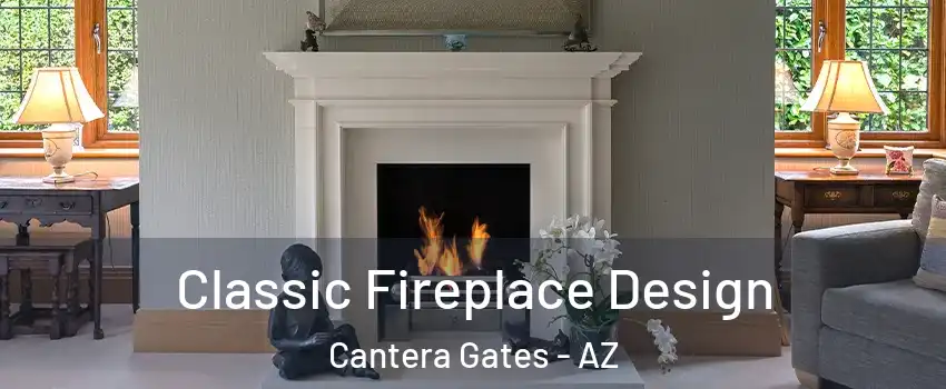 Classic Fireplace Design Cantera Gates - AZ