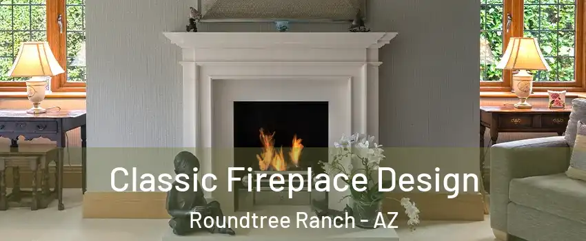 Classic Fireplace Design Roundtree Ranch - AZ