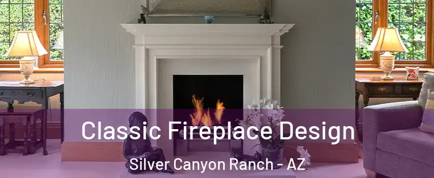 Classic Fireplace Design Silver Canyon Ranch - AZ