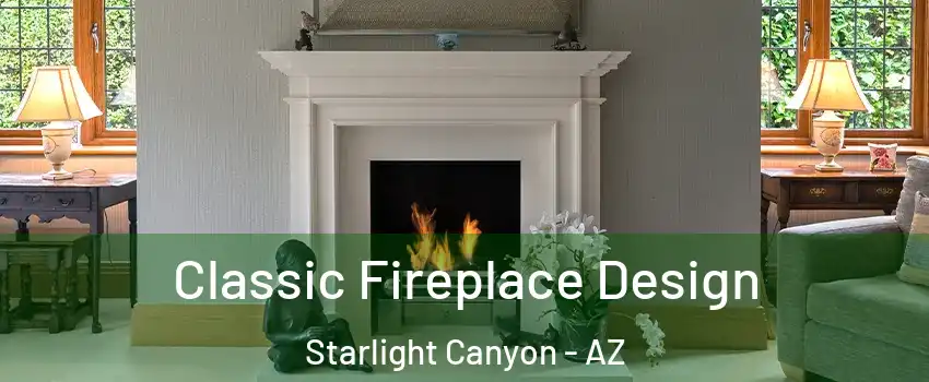 Classic Fireplace Design Starlight Canyon - AZ