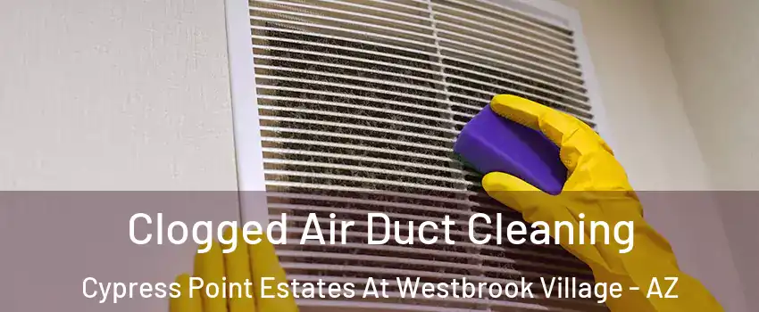 Clogged Air Duct Cleaning Cypress Point Estates At Westbrook Village - AZ
