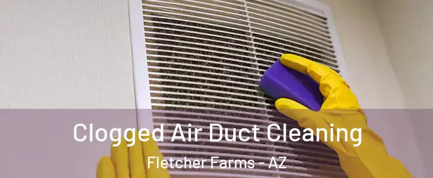 Clogged Air Duct Cleaning Fletcher Farms - AZ