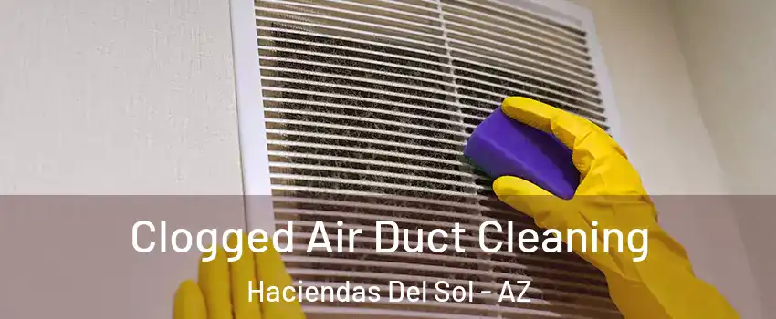 Clogged Air Duct Cleaning Haciendas Del Sol - AZ