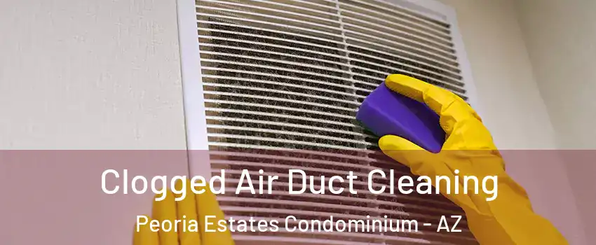 Clogged Air Duct Cleaning Peoria Estates Condominium - AZ