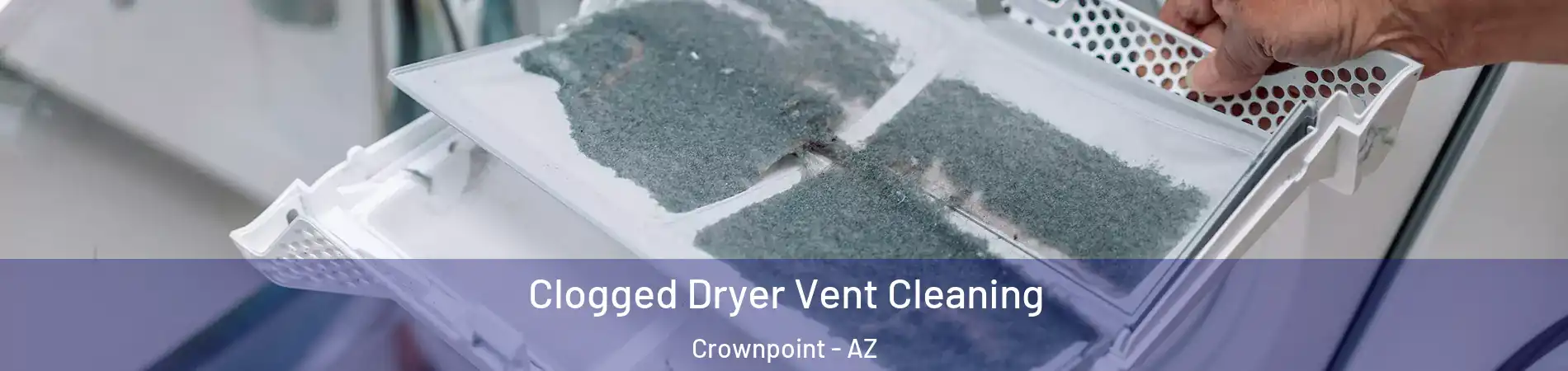 Clogged Dryer Vent Cleaning Crownpoint - AZ