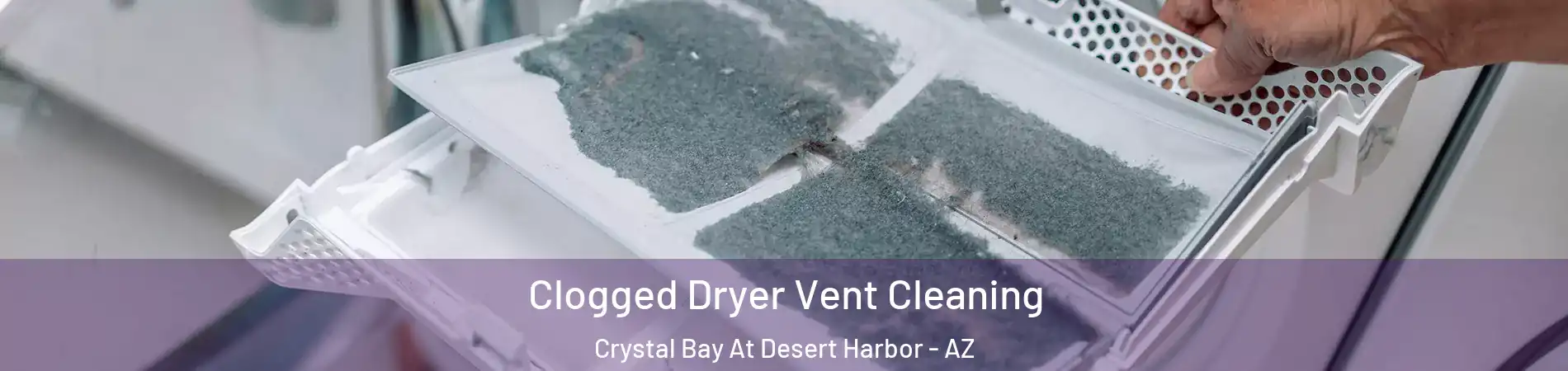 Clogged Dryer Vent Cleaning Crystal Bay At Desert Harbor - AZ