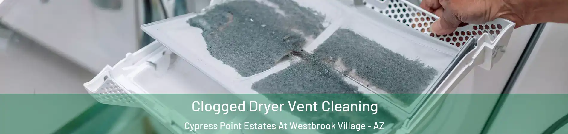 Clogged Dryer Vent Cleaning Cypress Point Estates At Westbrook Village - AZ