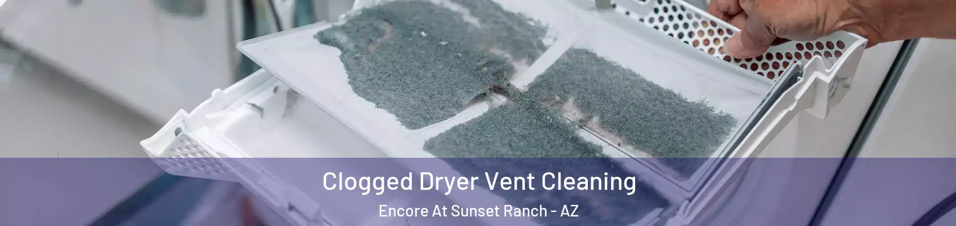 Clogged Dryer Vent Cleaning Encore At Sunset Ranch - AZ