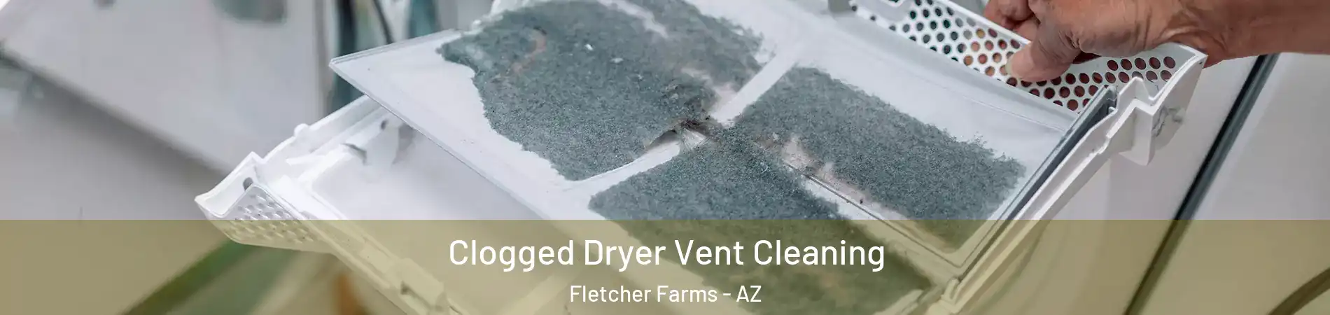 Clogged Dryer Vent Cleaning Fletcher Farms - AZ