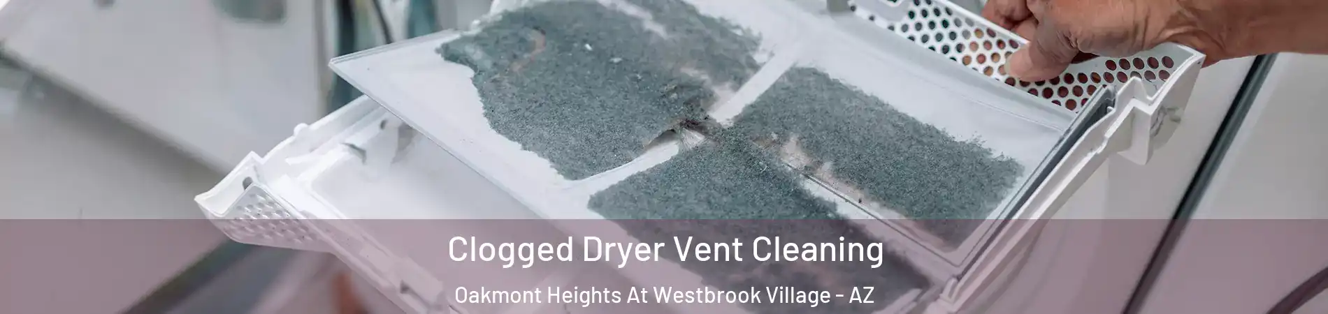 Clogged Dryer Vent Cleaning Oakmont Heights At Westbrook Village - AZ