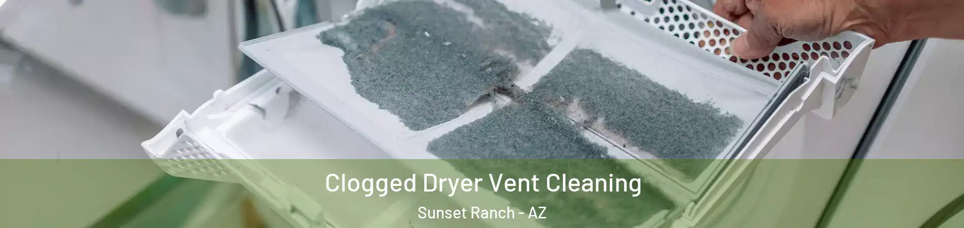 Clogged Dryer Vent Cleaning Sunset Ranch - AZ
