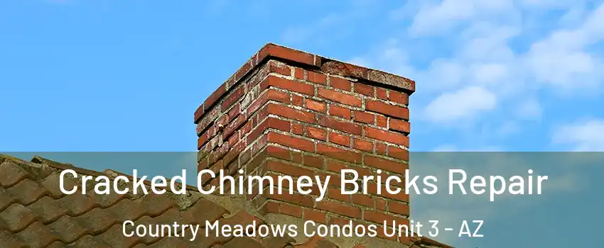 Cracked Chimney Bricks Repair Country Meadows Condos Unit 3 - AZ