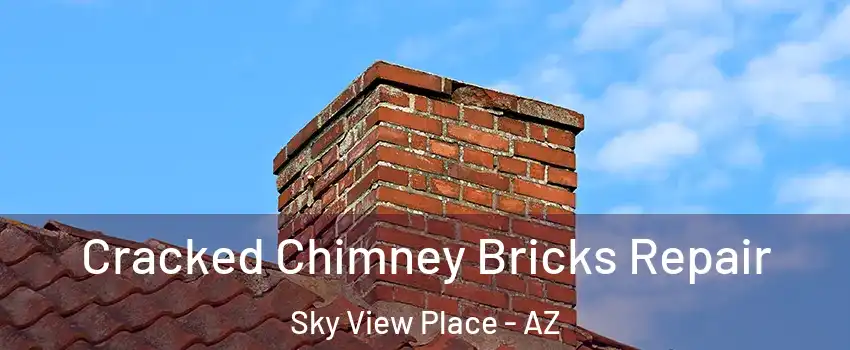 Cracked Chimney Bricks Repair Sky View Place - AZ