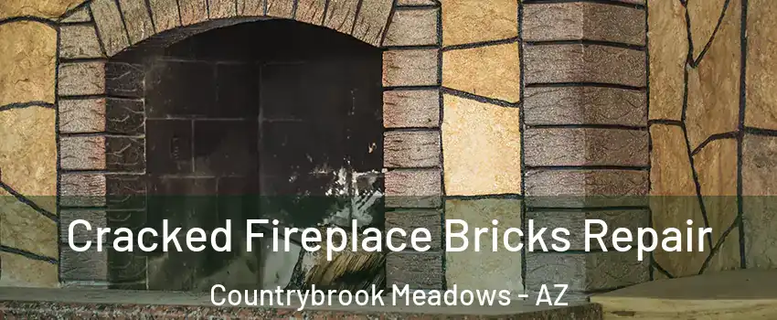 Cracked Fireplace Bricks Repair Countrybrook Meadows - AZ