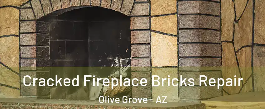 Cracked Fireplace Bricks Repair Olive Grove - AZ