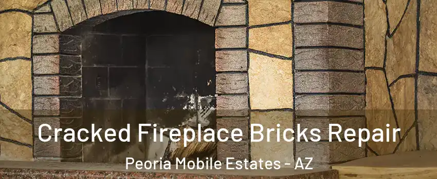 Cracked Fireplace Bricks Repair Peoria Mobile Estates - AZ