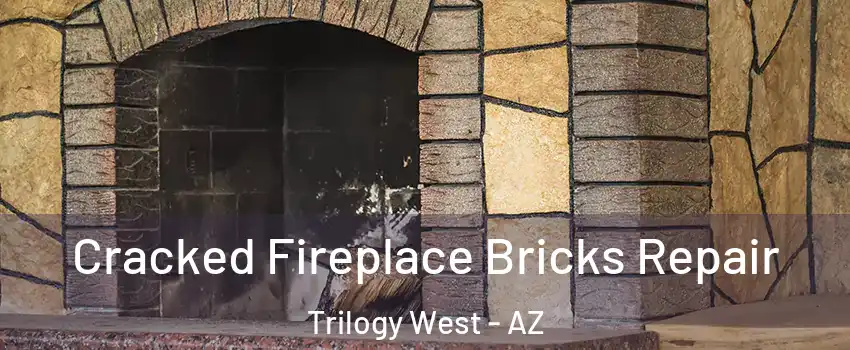 Cracked Fireplace Bricks Repair Trilogy West - AZ