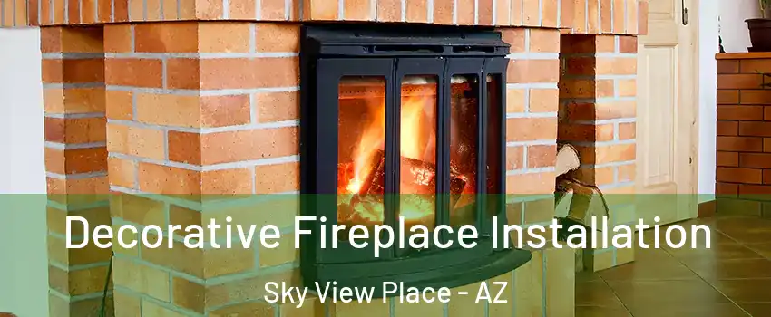 Decorative Fireplace Installation Sky View Place - AZ