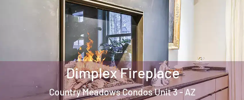 Dimplex Fireplace Country Meadows Condos Unit 3 - AZ