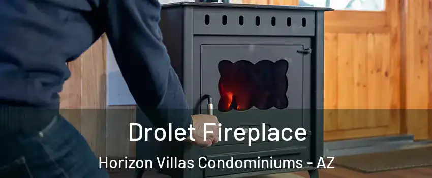 Drolet Fireplace Horizon Villas Condominiums - AZ