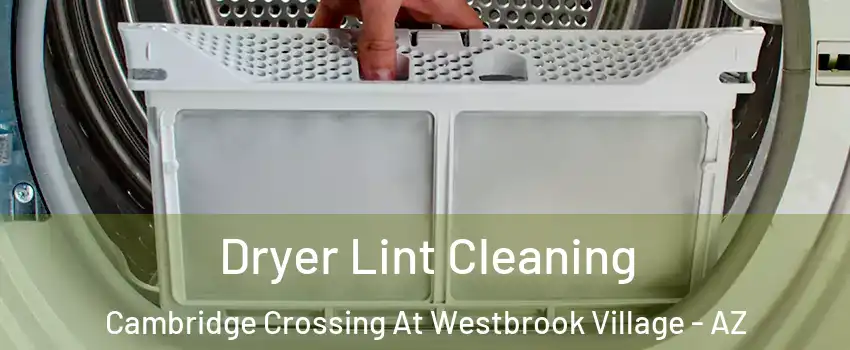 Dryer Lint Cleaning Cambridge Crossing At Westbrook Village - AZ