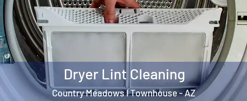 Dryer Lint Cleaning Country Meadows I Townhouse - AZ