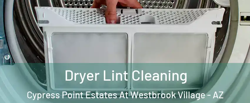 Dryer Lint Cleaning Cypress Point Estates At Westbrook Village - AZ