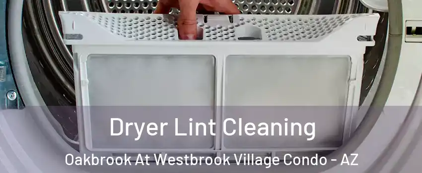 Dryer Lint Cleaning Oakbrook At Westbrook Village Condo - AZ