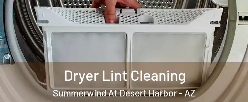Dryer Lint Cleaning Summerwind At Desert Harbor - AZ