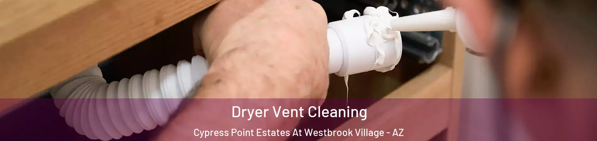 Dryer Vent Cleaning Cypress Point Estates At Westbrook Village - AZ