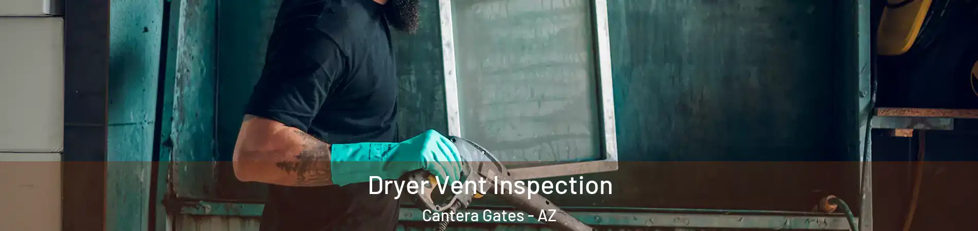 Dryer Vent Inspection Cantera Gates - AZ