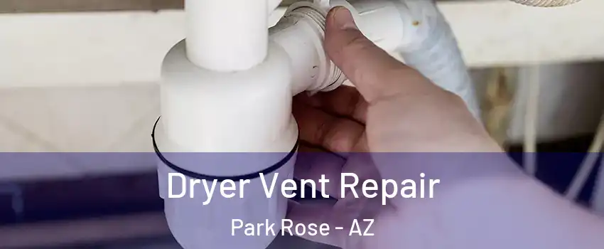 Dryer Vent Repair Park Rose - AZ