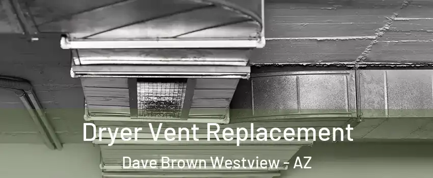 Dryer Vent Replacement Dave Brown Westview - AZ
