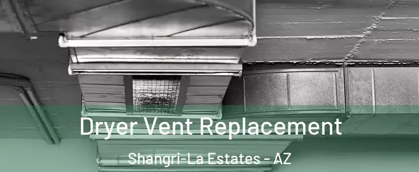 Dryer Vent Replacement Shangri-La Estates - AZ